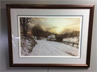 PHILLIP PHILBECK SIGNED #345/50 SILENT WINTERS EVE