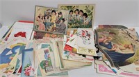 Vtg/Antique Holiday Cards And Other Ephemera