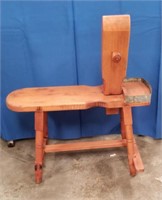 Cobbler's Bench w/Vise Saddle Maker