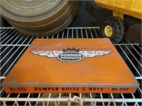 doorman products bumper bolts and nuts metal tray
