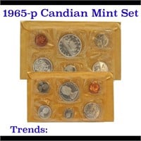 1965 Canada Mint Set 6 coins