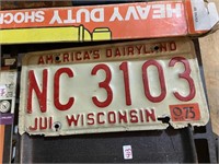 American Dairyland license plate 1975