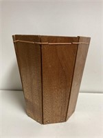 Wooden Waste Basket