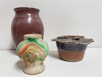 Pottery Vases, Candle Holder