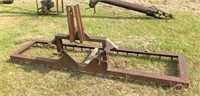 home made 8 ft arena harrow, has hooks for drag