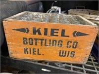kiel bottling company crate with kits bottles