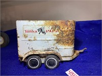 Tonka stables small cattle trailer toy