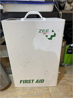 Zee plus first aid metal wall container