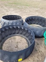 Three Tire Hay Feeders