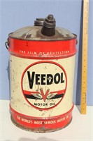 5 Gal Veedol Oil Can