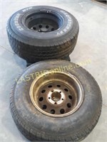 2 Mastercraft 31X10.50X15LT Tires