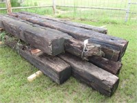 (8) 12'-14' 12"x12" treated bridge timbers