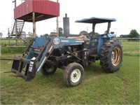 Ford NH 5610 tractor, 5137 hrs, front end loader