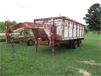 BigTex 16' 19yd dump trailer - Bill of sale only
