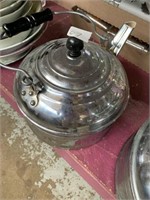 Revere where stainless steel tea kettle