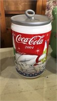 2004 Coca Cola can cookie jar 8 inches tall