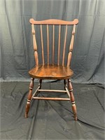 Carved Back Eastlake Chair and Windsor Chair