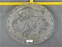 Angel Glass Platter