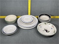 Assorted Plates & Bowls