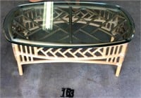 Oval table Bamboo
