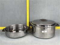 Stock Pot w/ Double Boiler Pot