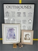 Outhouse Pictures & knick knacks