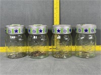 Battery Operated Coin Counting Jars - Plastic