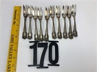 10 pie forks Rogers