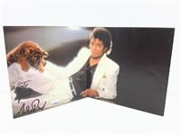 Autographed and Personalized Michael Jackson