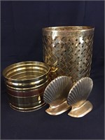 Brass or brass colored items