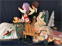 Decorative Christmas Figures and Miscellaneous