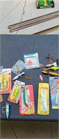 Lot of fishing lures
