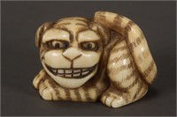 Japanese Meiji Period (1868-1912) Ivory Netsuke,