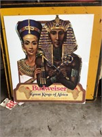 Pharaoh Budweiser sign