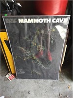 Framed mammoth cave poster