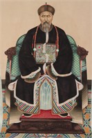 Delightful Chinese Ancestral Portrait,