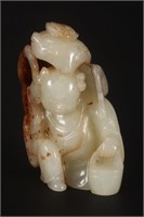 Chinese Jade Figure Group,