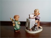 Vintage Hummel figurines. little bookkeeper 4"
