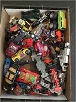 Collection of hot wheels