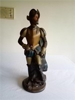 Conquistador figurine 21”.