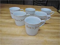 6 Tom and Jerry cups in nice shape
