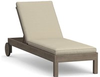 Sunbrella® Outdoor Chaise CUSHION ONLY, Stone