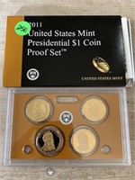 2011 PROOF DOLLAR COIN SET