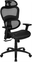 FLASH FURNITURE ERGONOMIC MESH CHAIR WITH 2 TO 1