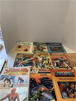 Old Comic book  Magazines and Books