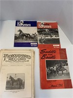 Old Magazines And Horse Newspapers