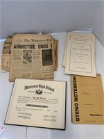 Old Newspapers and Pamphlets