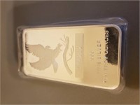 10 Troy ounce Silver Towne Silver Bar