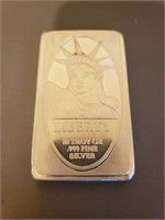 10 oz Liberty .999 Silver Bar