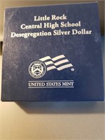 Little Rock Central HS Desegregation Silver Dollar
